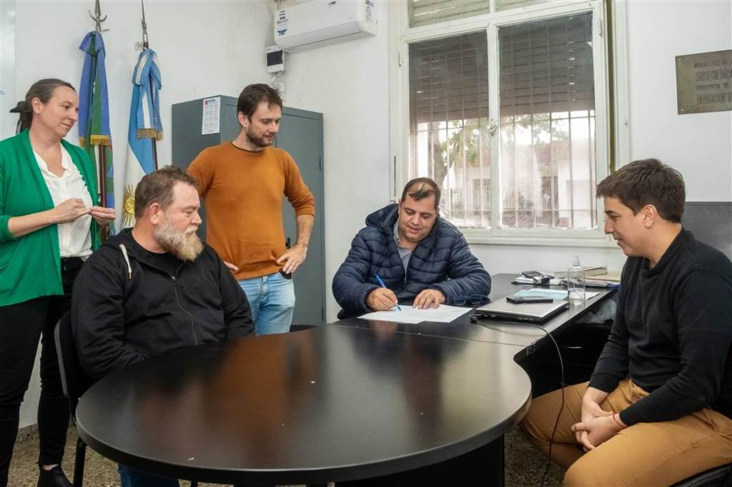 Fumaron la pipa de la paz: acuerdo entre sindicato y municipio en&nbsp;Junín