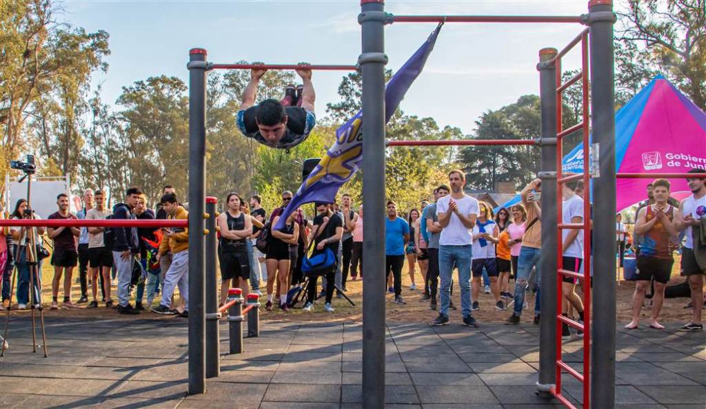 Preparáte para el desafío de calistenia en el Parque Borchex este&nbsp;sábado