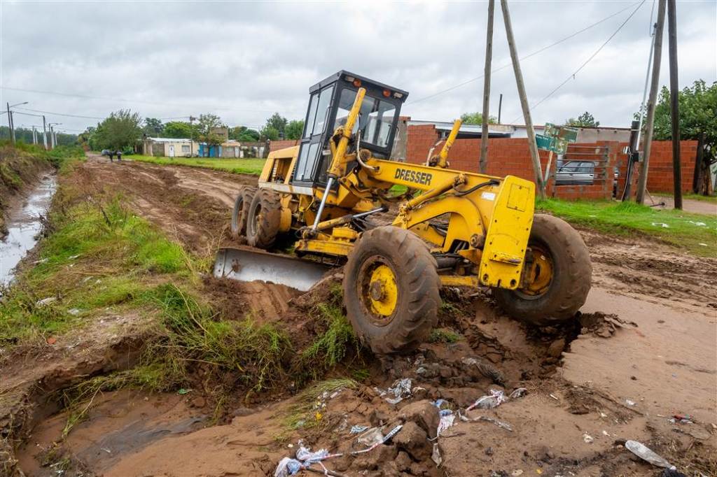 Emergencia en Junín: recuperan calles y asisten a familias afectadas por las&nbsp;lluvias