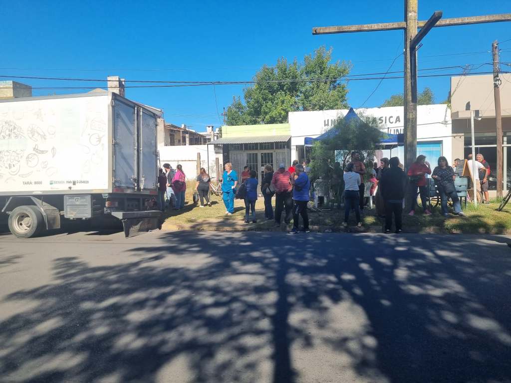 Con precios justos, los juninenses encontraron algo de alivio al bolsillo: llegó el camión de Lácteos y&nbsp;pastas