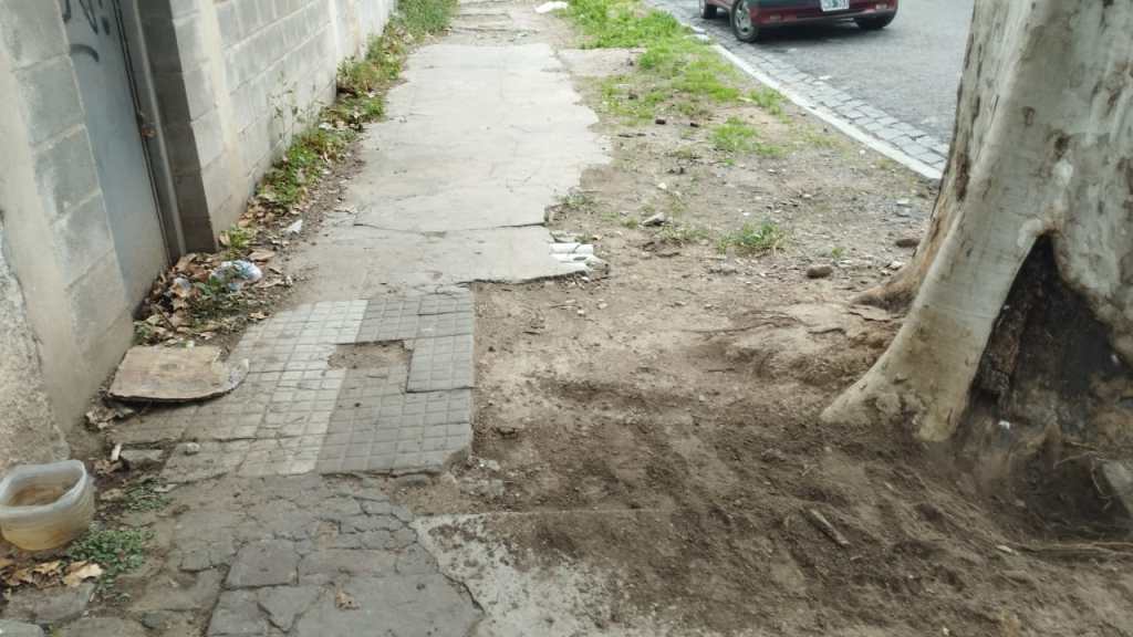 Preocupa el mal estado de las veredas en Junín: un peligro latente para los&nbsp;peatones