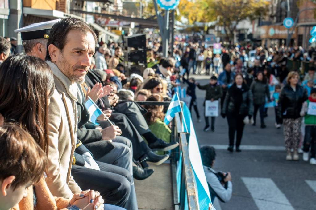 “Construyamos un país del que nos sintamos orgullosos”, expresó Petrecca en el acto por el 25 de&nbsp;Mayo