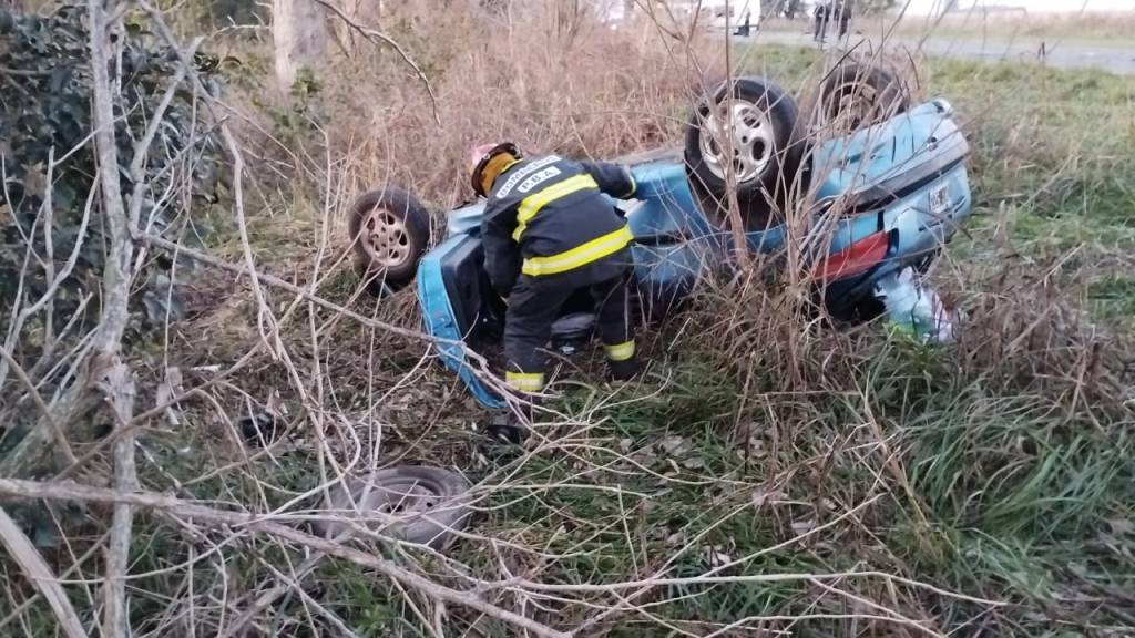 Trágico choque en Ruta 65: Peugeot 206 y Mercedes Benz Sprinter colisionan frontalmente, con el lamentable saldo de una persona&nbsp;fallecida