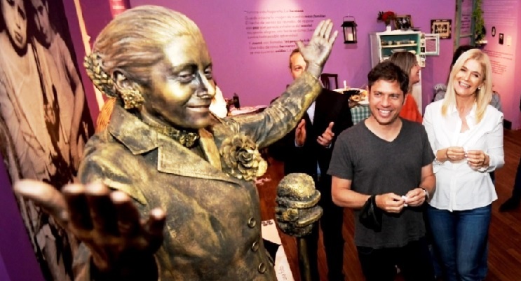 Kicillof visita Los Toldos para conmemorar el natalicio de Eva Duarte y reúne a la&nbsp;tropa