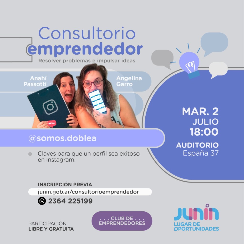 El Municipio invita a participar de un nuevo Consultorio&nbsp;Emprendedor