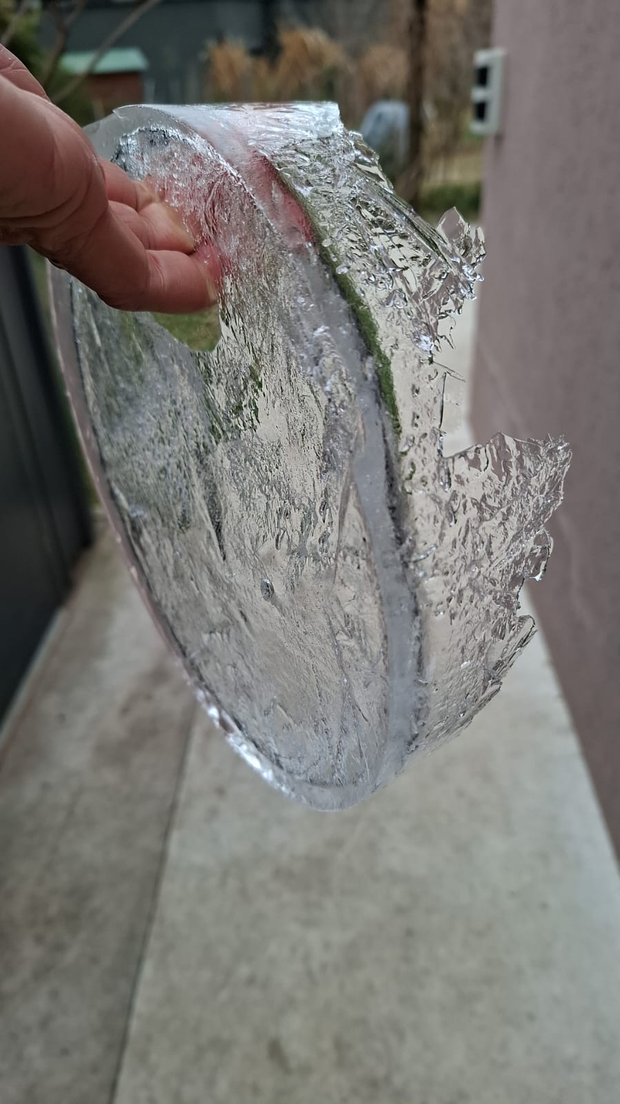 Con temperaturas bajo cero, en Junín se congeló el agua en la zona de&nbsp;quintas