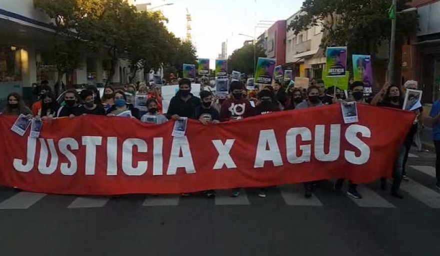 Piden justicia por Agustín Sidoti en Junín. 
