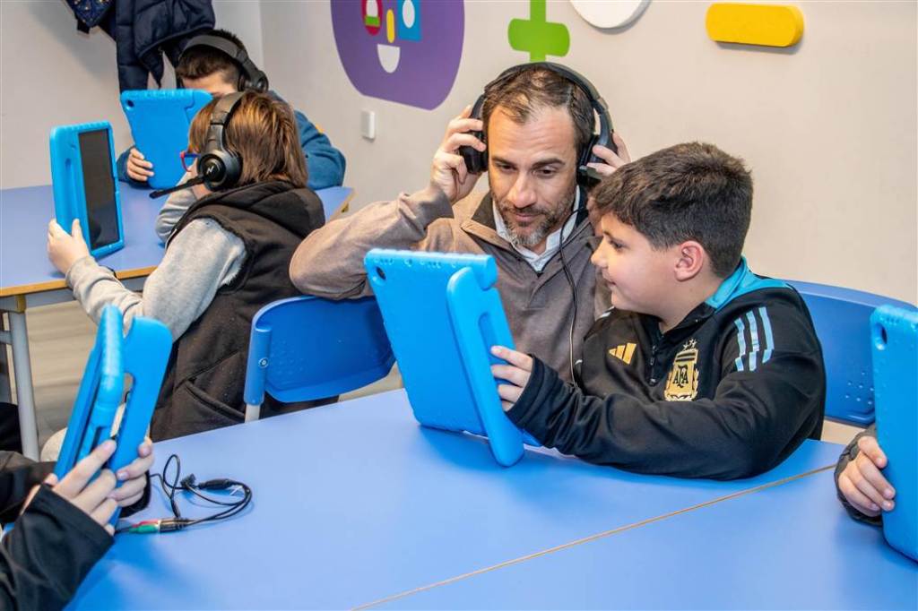 “En la Argentina uno de cada dos chicos no comprende lo que lee y desde Junín estamos dando respuesta», destacó&nbsp;Petrecca