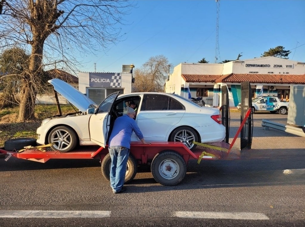 Secuestraron un auto de alta gama robado en un operativo de seguridad vial en&nbsp;Junín