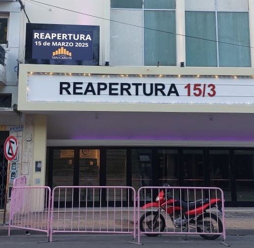 Confirman que el Cine San Carlos de Junín reabrirá sus puertas el 15 de marzo de&nbsp;2025