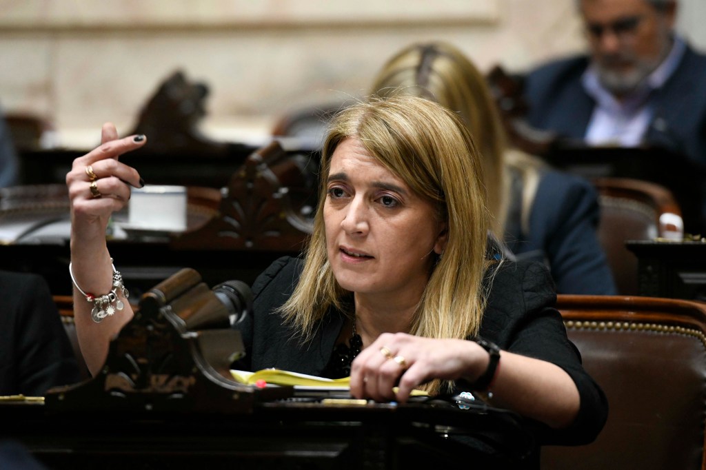 Danya Tavela cargó contra el Gobierno por el uso del superávit y exigió financiamiento para las&nbsp;universidades