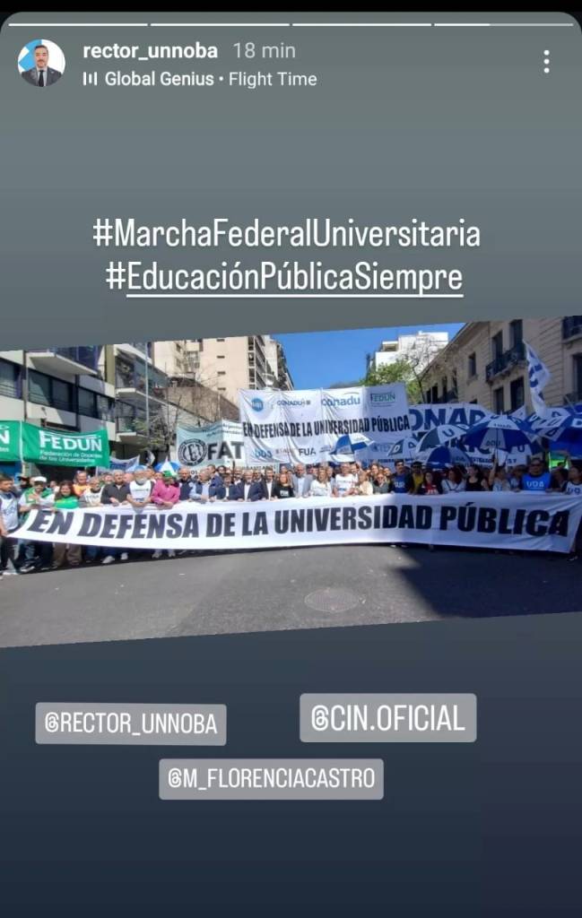 Este miércoles 2 de octubre, Junín se sumó a la masiva Marcha Federal Universitaria en defensa de la Ley de Financiamiento Universitario. 