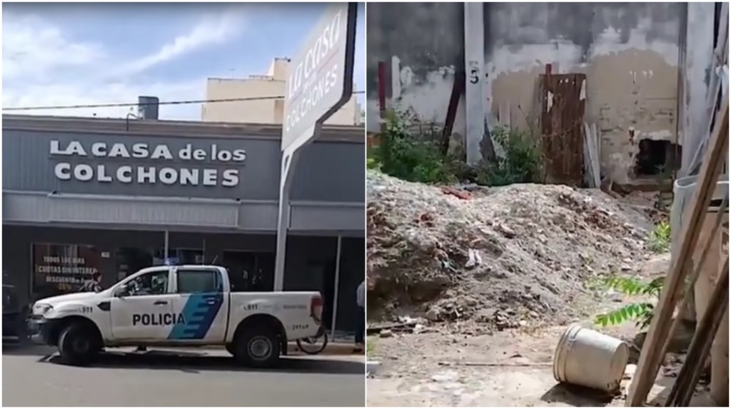 Delincuentes hicieron un boquete y desvalijaron La Casa de los Colchones en pleno de centro de Junín y a escasos metros de la&nbsp;Comisaría
