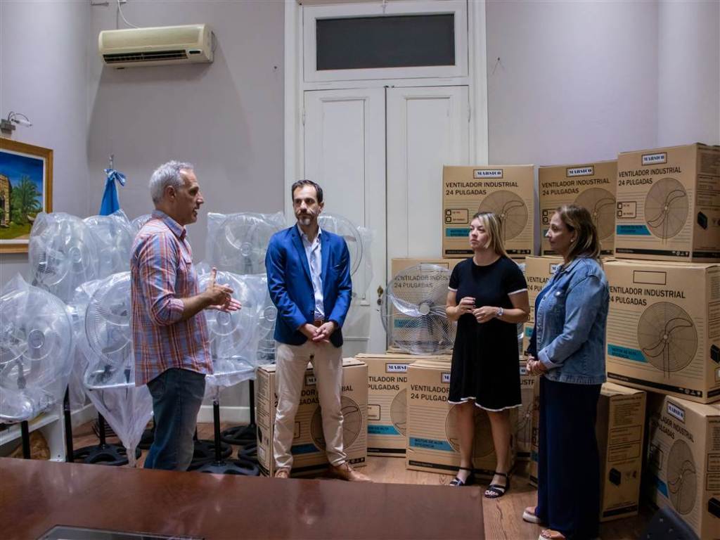 Junín mejora la ventilación en las escuelas con inversión conjunta de Municipio y&nbsp;Provincia