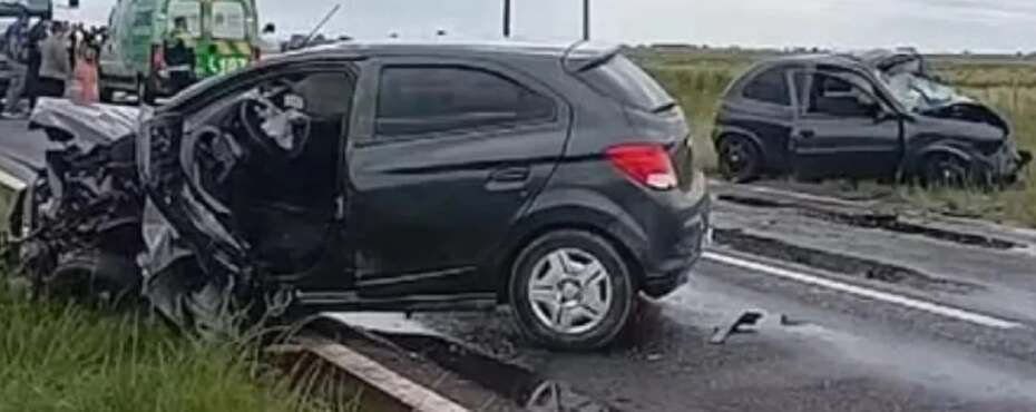 Tragedia en la Ruta 188: un muerto y tres heridos en un choque&nbsp;frontal