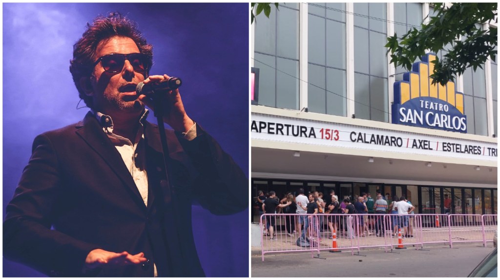 Se agotaron las entradas para los dos shows de Andrés Calamaro en el Cine San Carlos de&nbsp;Junín