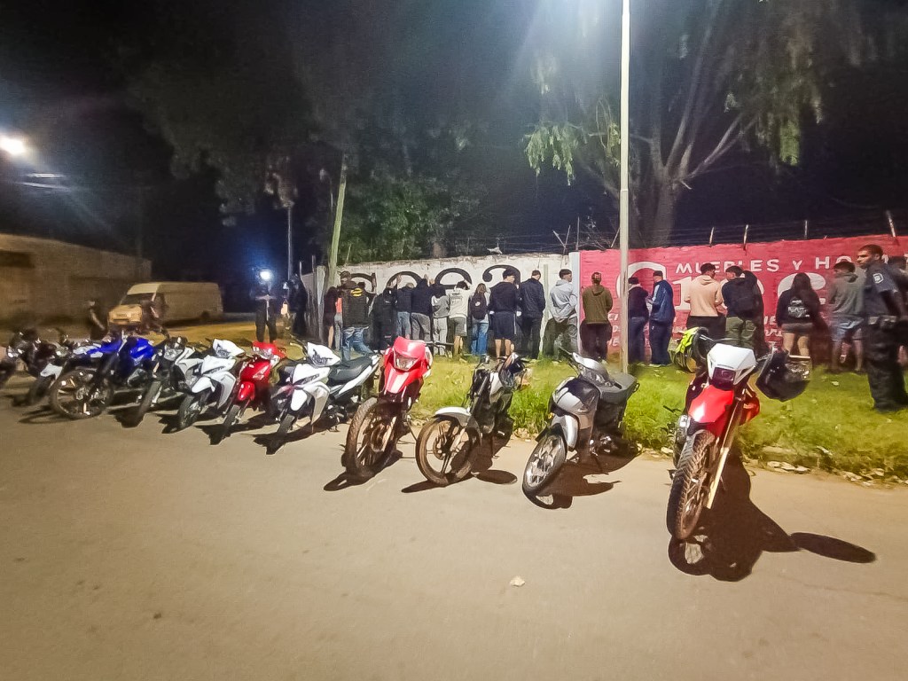 Impactante video: motociclistas realizando "willy" en picadas ilegales en Junín. (Foto: Prensa Gobierno de Junín).