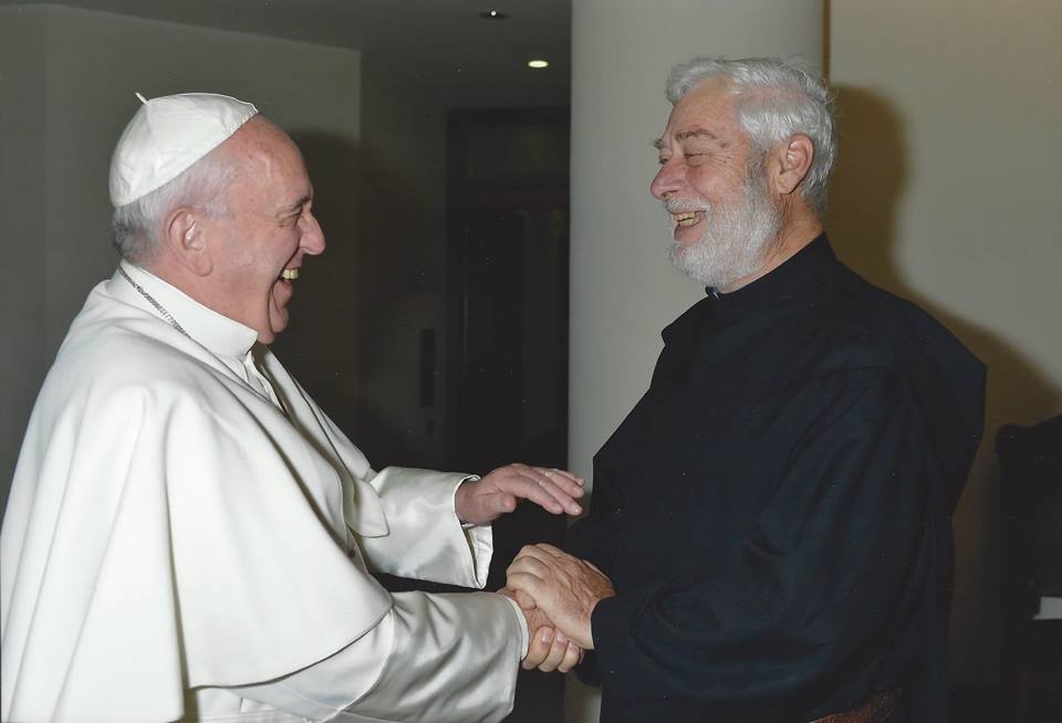 Mamerto Menapace, clon el papa Francisco. (Foto: Facebook/Mamerto Menapace).