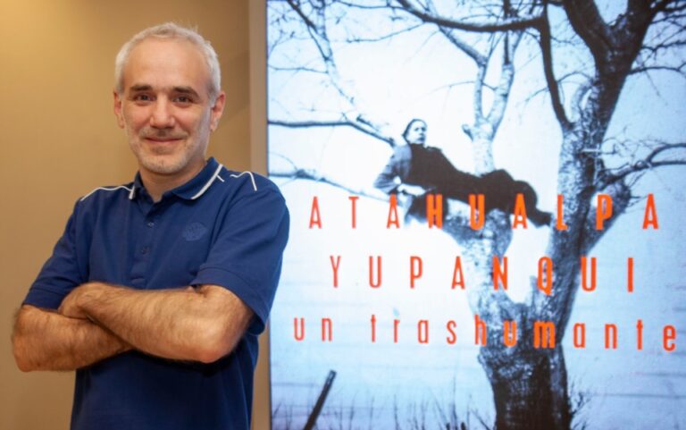 Se proyectará la película “Atahualpa Yupanqui, un trashumante” en el Centro Cultural “Viento del Sur” de Junín. (Foto: Prensa La Cámpora).