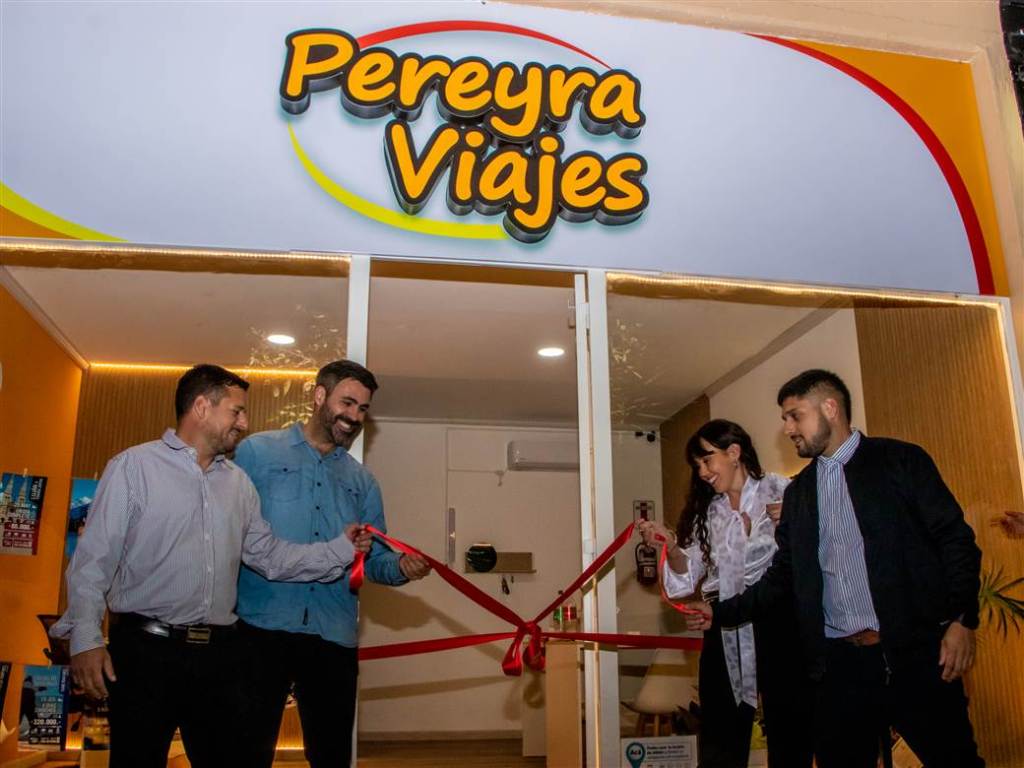El Municipio acompañó la inauguración de la agencia de turismo «Pereyra&nbsp;Viajes»