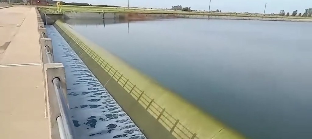 La Laguna de Gómez, en Junín, recupera su caudal tras una larga sequía. (Foto: Prensa Gobierno de Junín).