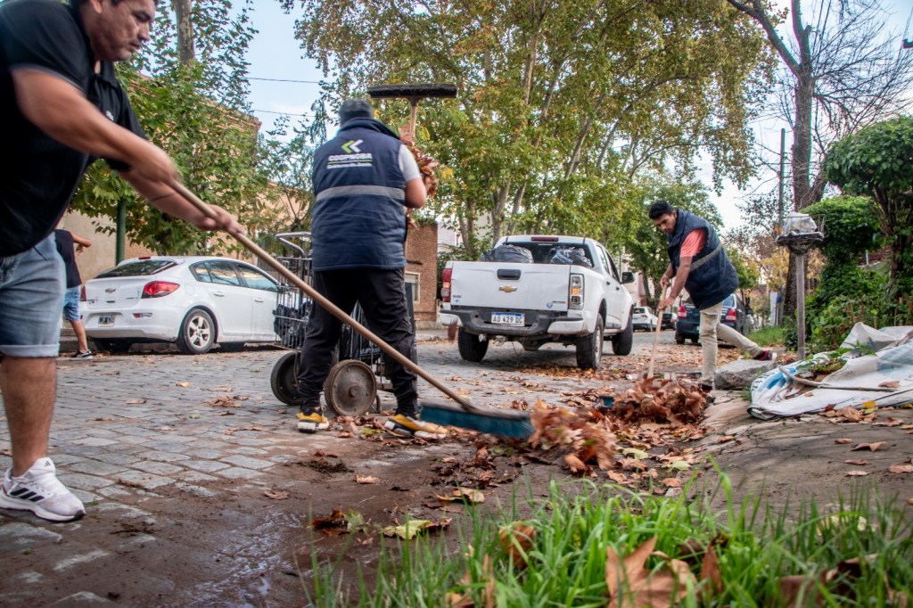 Junín sigue en alerta naranja y el Municipio intensifica las tareas&nbsp;preventivas