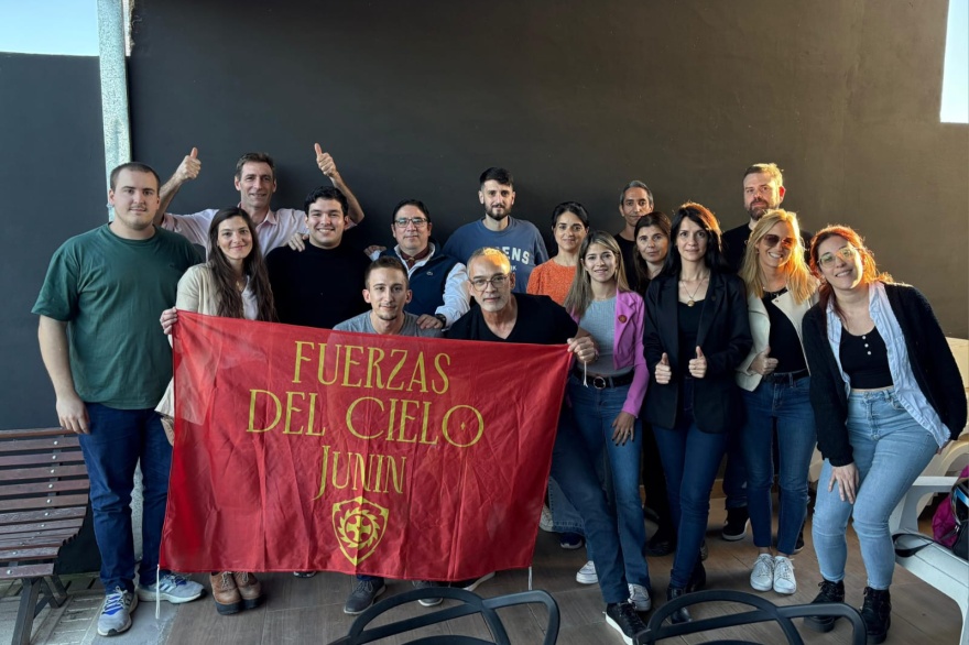 «Las Fuerzas del Cielo» relanzó su espacio en Junín con respaldo nacional y una cátedra abierta sobre liberalismo en la&nbsp;Unnoba