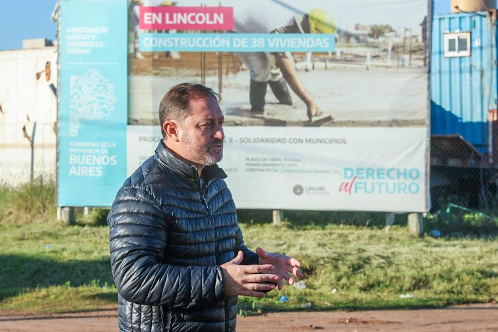 Abren la inscripción para 38 casas nuevas en Lincoln: quiénes pueden acceder y cómo anotarse. (Foto: Prensa Municipalidad de Lincoln).