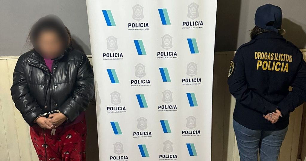 Cayó una prófuga por venta de drogas en Junín: estaba escondida en distintas casas para eludir a la Policía. (Foto: EN).