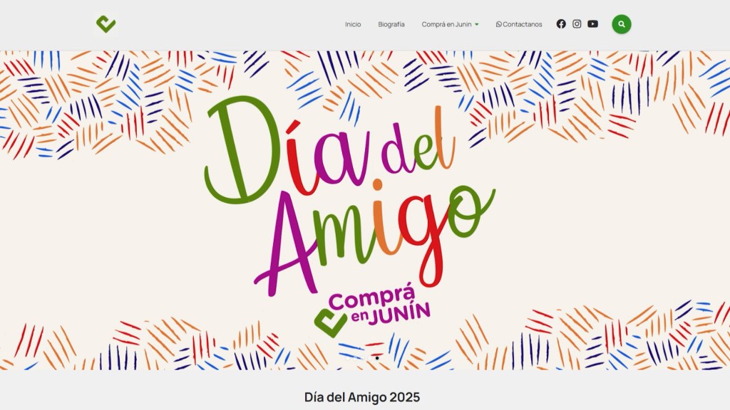 Descubrí las promos del portal “Comprá en Junín” para regalar con identidad local en el Día del&nbsp;Amigo