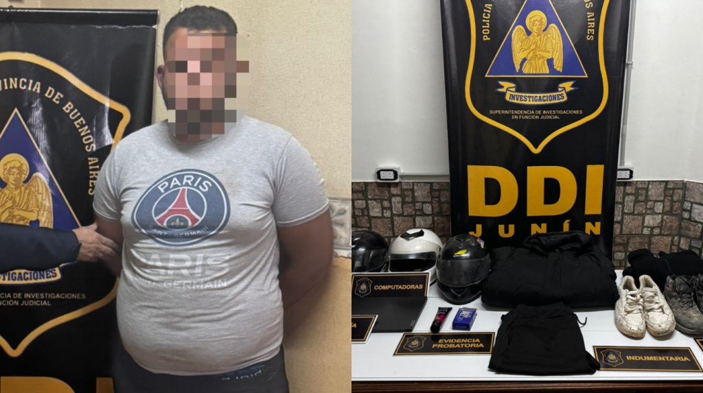 Cayó un joven acusado de abusar de dos mujeres en Junín: lo identificaron por las cámaras y allanaron su casa. (Fotos: EN).