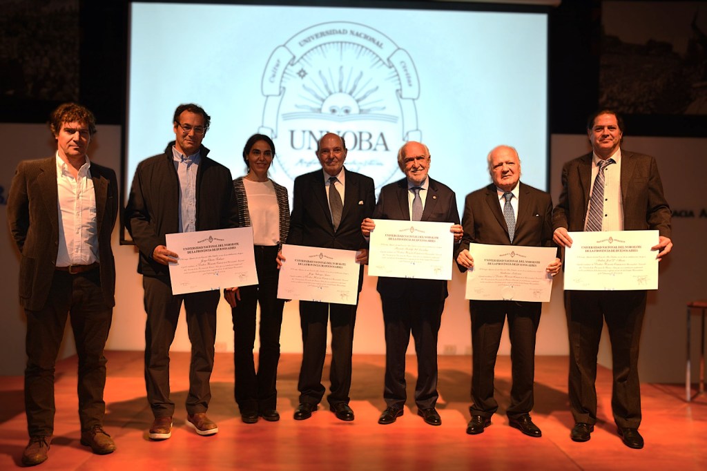 La UNNOBA distinguió a los jueces del Juicio a las Juntas con el Doctorado Honoris&nbsp;Causa