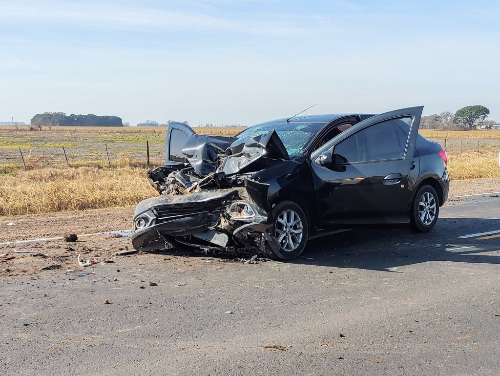 Accidente en la Ruta 31: un matrimonio y su bebé resultaron heridos tras chocar contra un&nbsp;camión