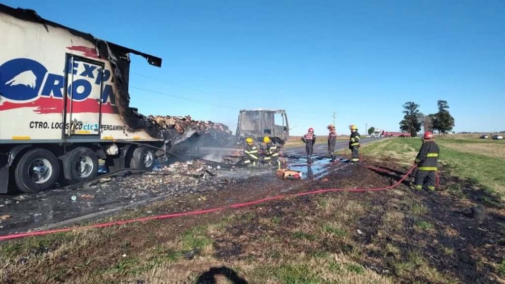 Tragedia en la Ruta 5: murieron un hombre y dos menores en un choque frontal en&nbsp;Pehuajó