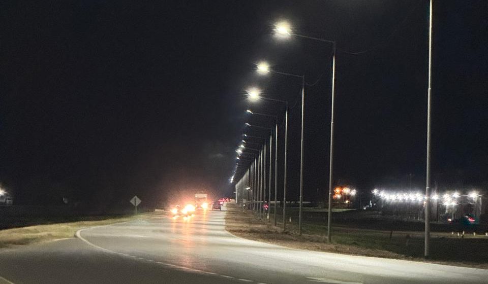 Colocaron luces LED en Circunvalación. (Foto: EN).