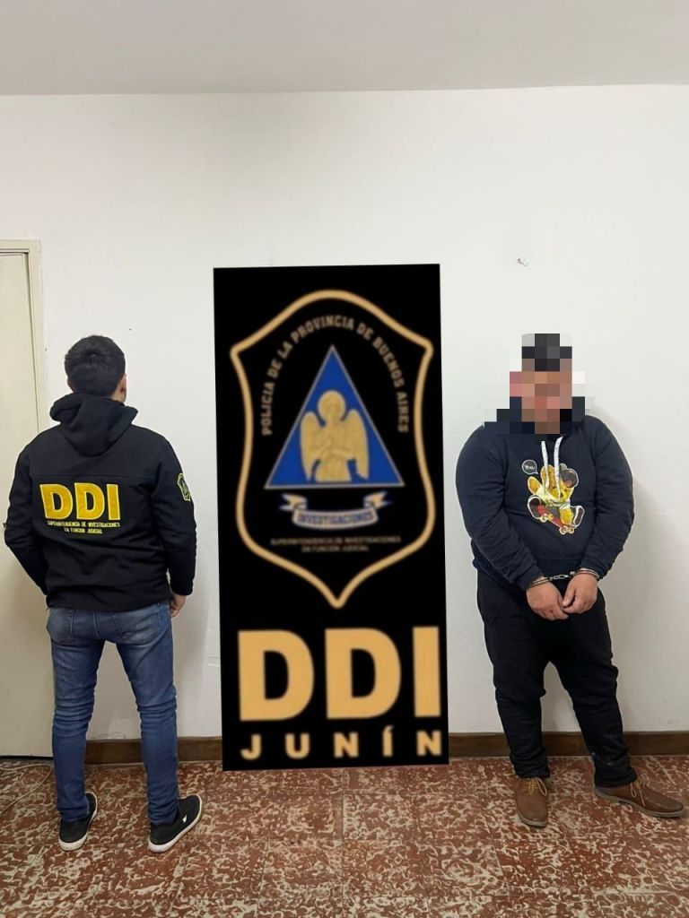 Detenido acusado de raptar a una nena en Junín. (Foto: EN).