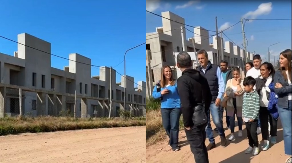 Massa en Junín: reclamó reactivar las 149 viviendas de Procrear frenadas desde&nbsp;2023