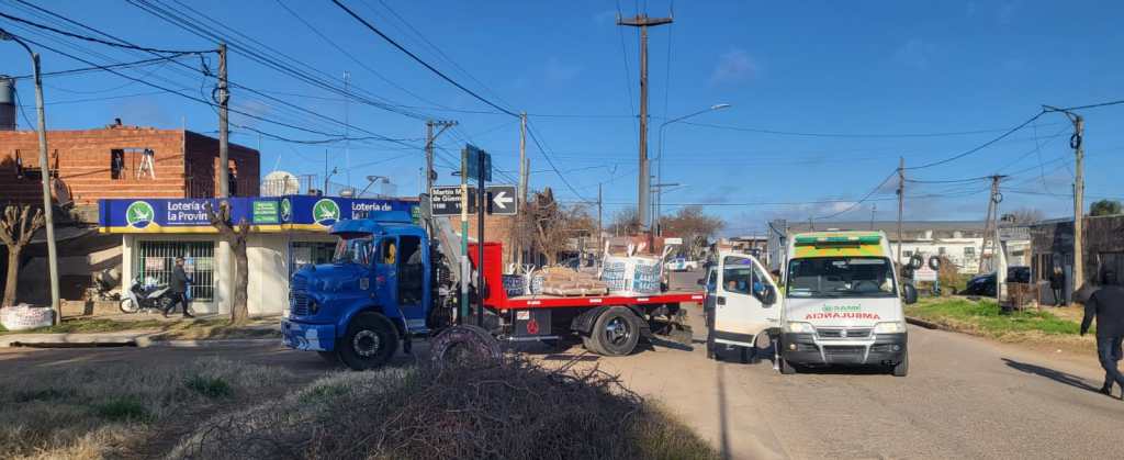Tragedia en Junín: una mujer murió al chocar en moto contra un camión en el barrio&nbsp;Güemes
