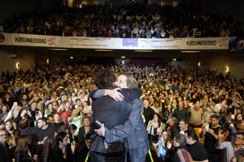 Javier Milei arrasó en Junín. (Foto: EN).