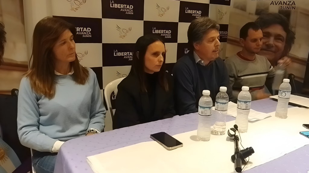 Candidatos de La Libertad Avanza presentaron su propuesta transitoria para el paso a nivel en&nbsp;Junín