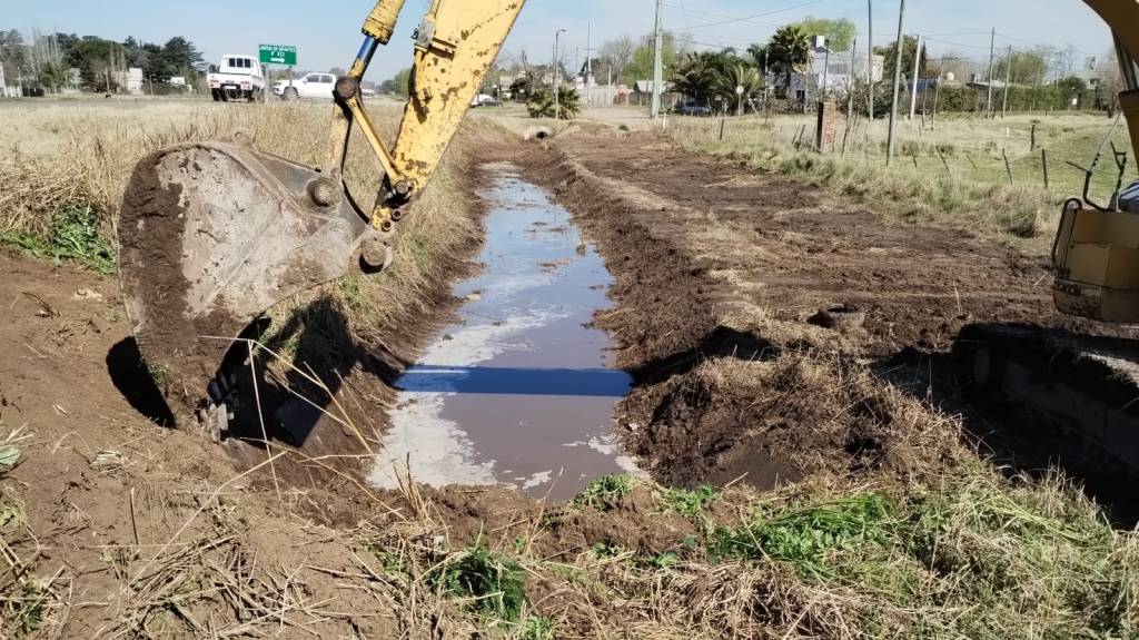 Junín refuerza la limpieza de desagües y canales ante la alerta meteorológica por la ciclogénesis y Santa&nbsp;Rosa