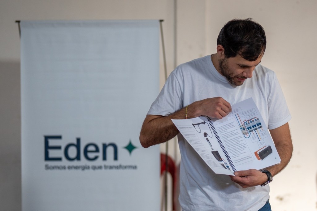 EDEN lanzó en Junín un curso gratuito de electricidad para vecinos con certificación universitaria. (Foto: Prensa EDEN).