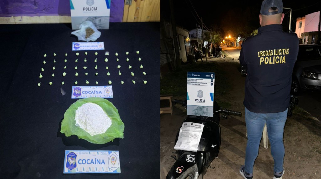 El flagelo de la droga no da tregua: cayeron dos mujeres por venta de drogas en&nbsp;Rojas