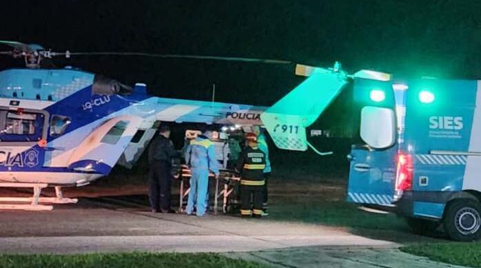 Dolor en Junín: murió la beba trasladada en helicóptero sanitario a La&nbsp;Plata