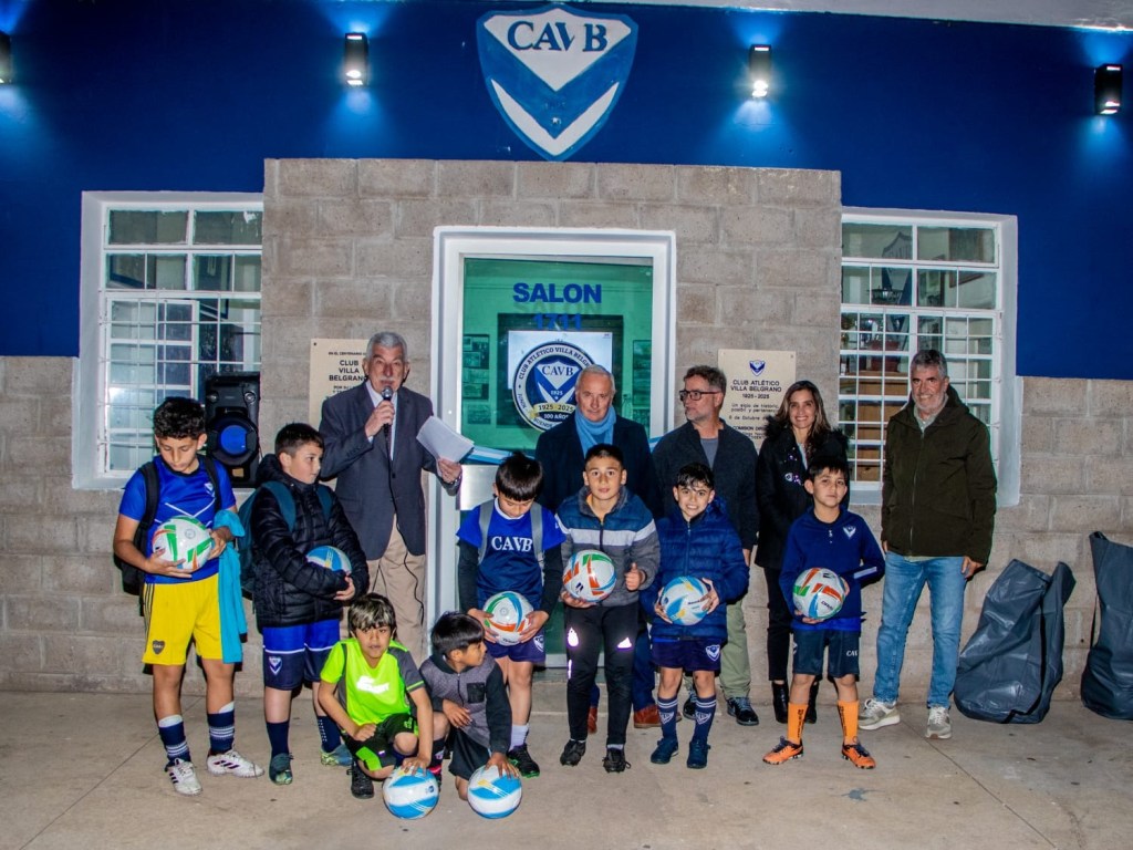 Junín: el club Villa Belgrano celebró sus 100 años con emoción y un homenaje a su historia&nbsp;deportiva