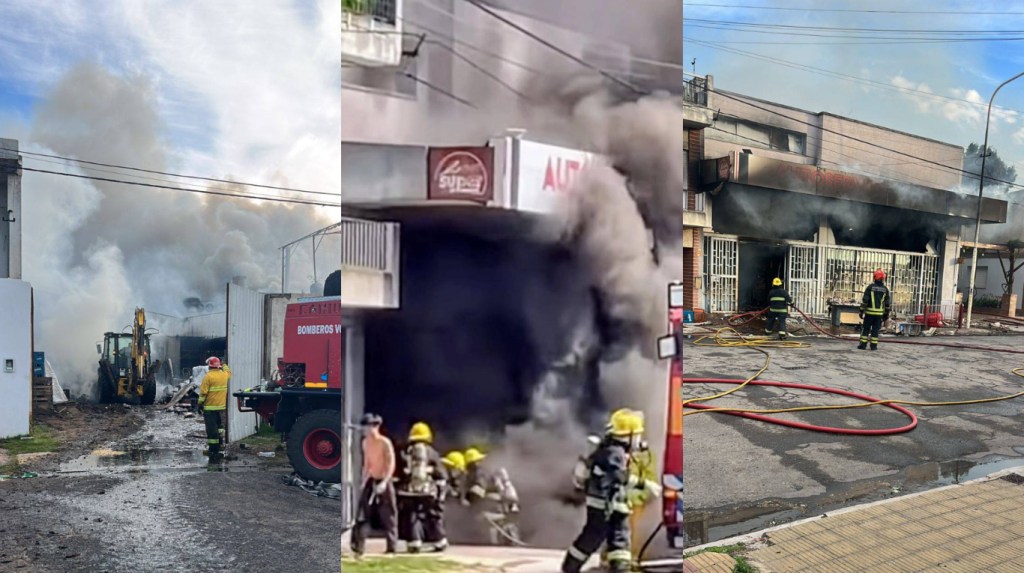 Tragedia en Ascensión: una joven murió en el incendio de un supermercado en pleno Día de la&nbsp;Madre