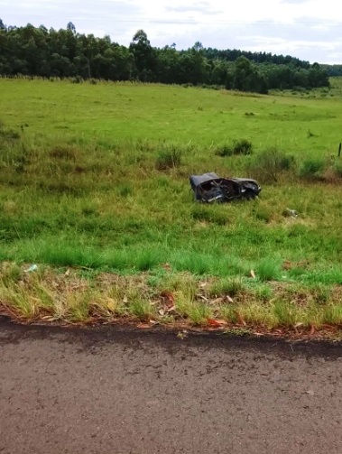 Terrible choque en Uruguay.