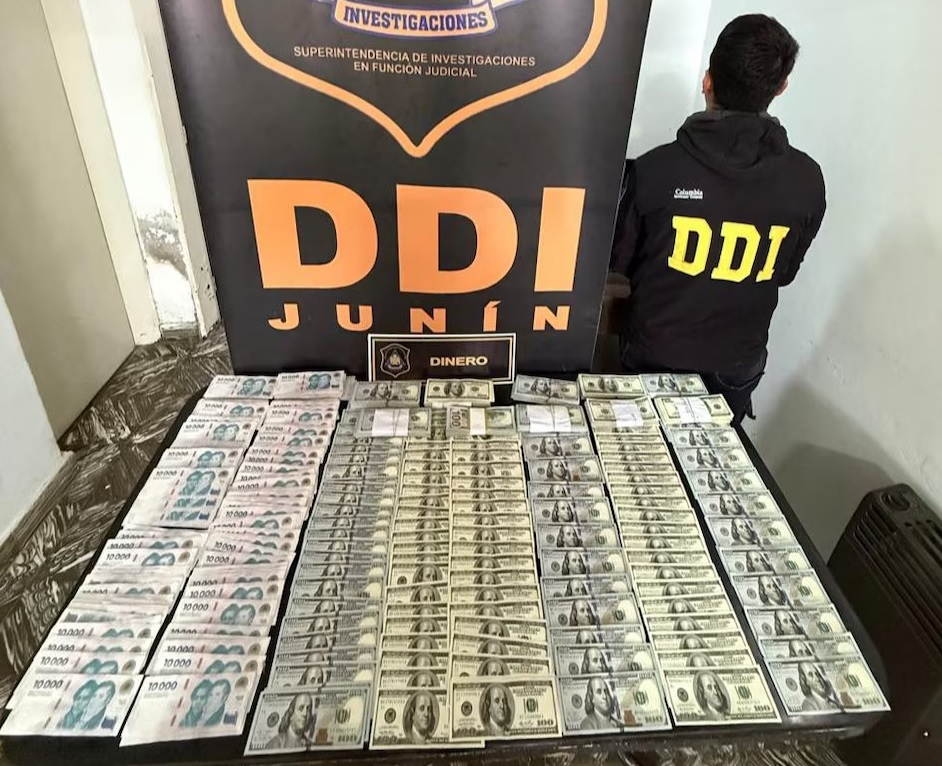 Detuvieron al casero de un campo en Chacabuco: encontraron en su casa los USD 160 mil y $15 millones&nbsp;robados